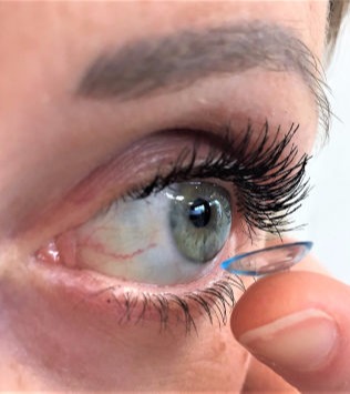 Kontakltinse Hartlinse Speziallinse Keratokonuslinse 